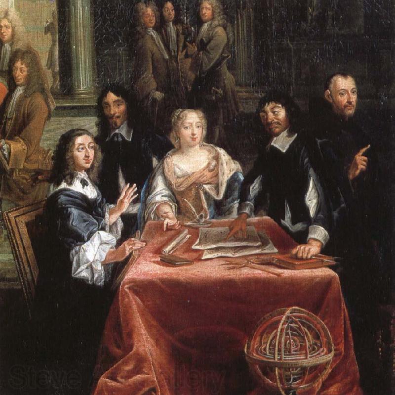 francois raguenet queen christina holding Spain oil painting art